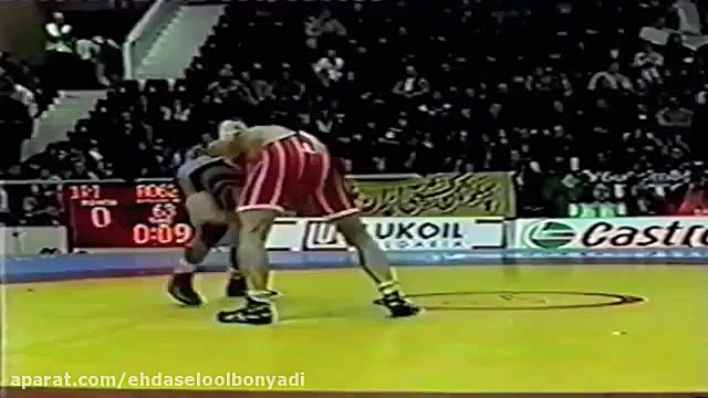 کشتی علیرضا دبیر با روسلان بود...