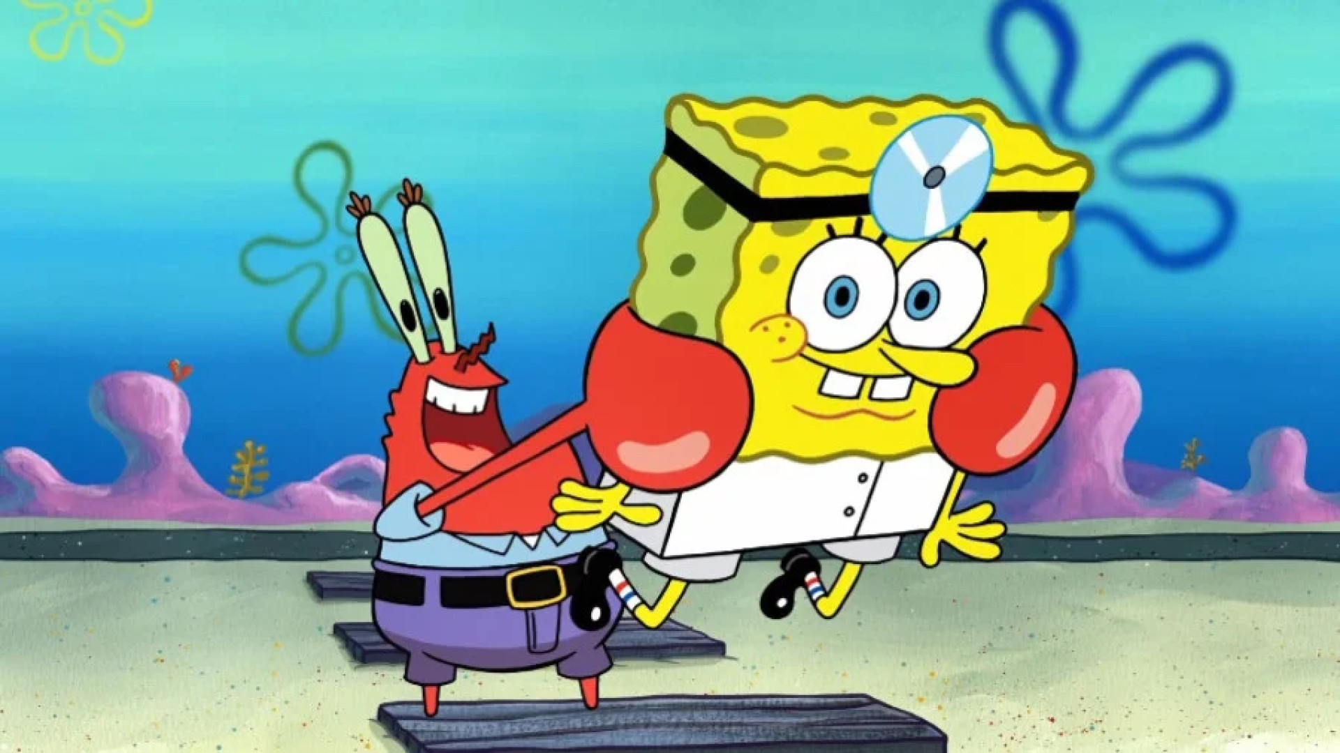 باب اسفنجی دوبله فارسی  انیمیش...