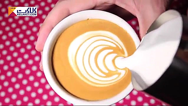 تزیین قهوه لاته؛ بخش یازدهم