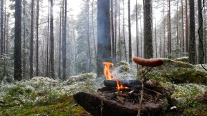 کمپینگ و ساخت پناهگاه زمستانی...