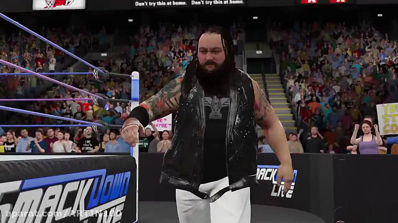 wwe 2k17...مسابقه بری وایت مقا...