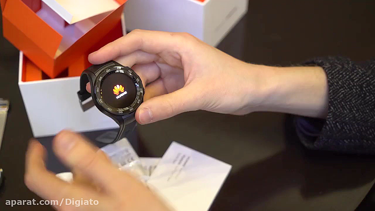 نگاه نزدیک ویدیویی به ساعت هوش...