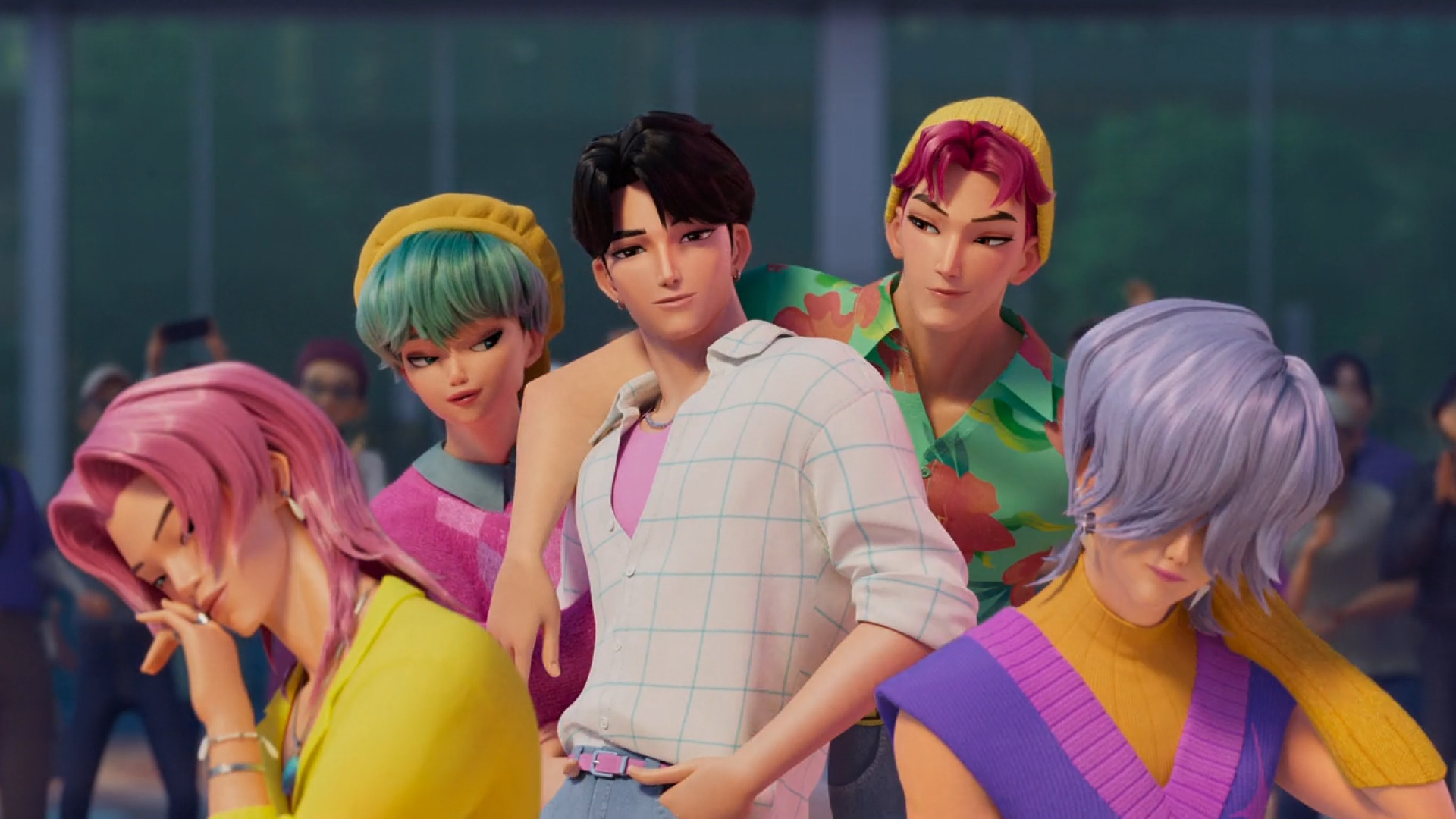 شکارچیان شیاطین کی‌پاپ موزیک و...