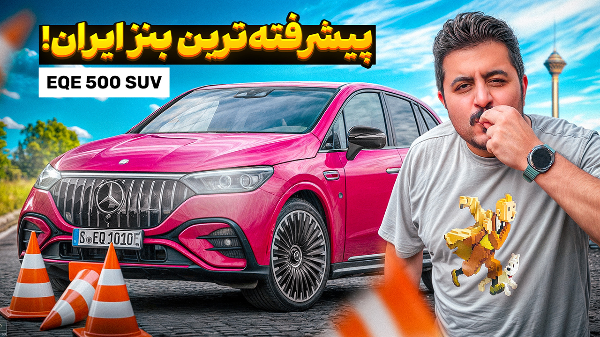 مرسدس بنز EQE500  این بنز از آ...