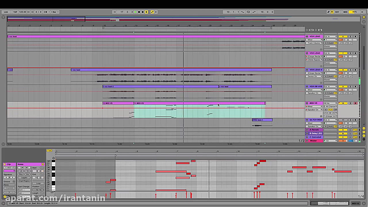 ایجاد هارمونی وکال با دو پلاگی...