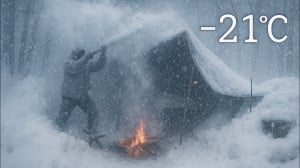 چالش بقا در طوفان برف و کولاک|...