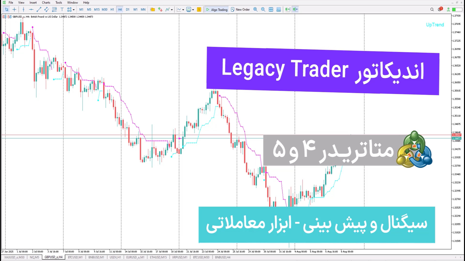 اندیکاتور Legacy Trader (معامله گر حرفه ای) متاتریدر 4/5 – [تریدینگ فایندر]