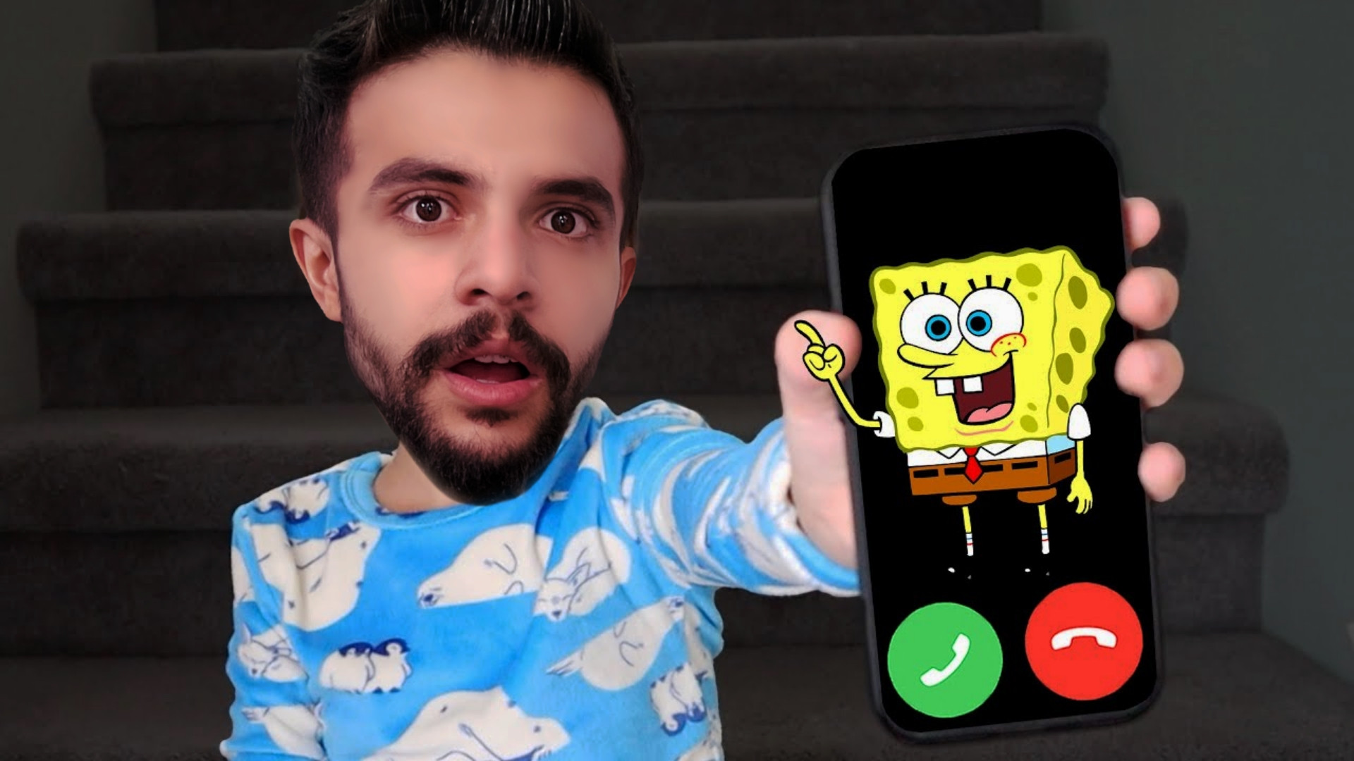 به باب اسفنجی واقعی گفتم بیا و...