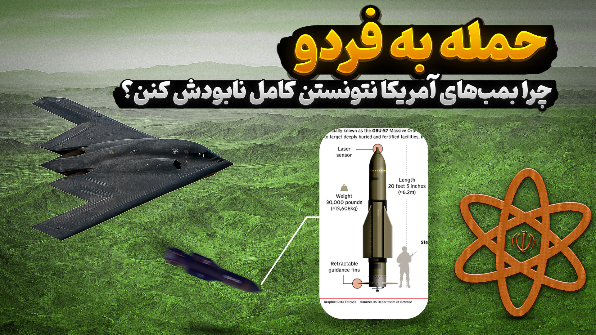 حمله به فردو | چرا بمب‌های آمر...