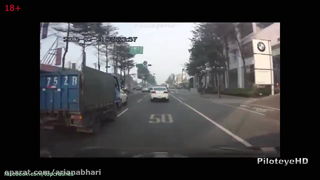 ناجورترین تصادفات کامیون تریلی