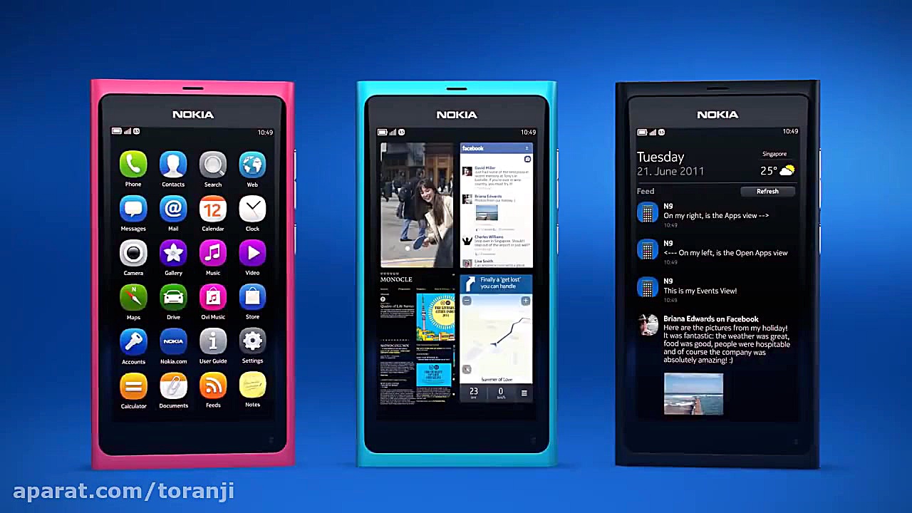 تبلیغات نوکیا ان 9 (Nokia N9)