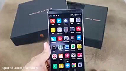 Huawei mate 8 unboxing and han...