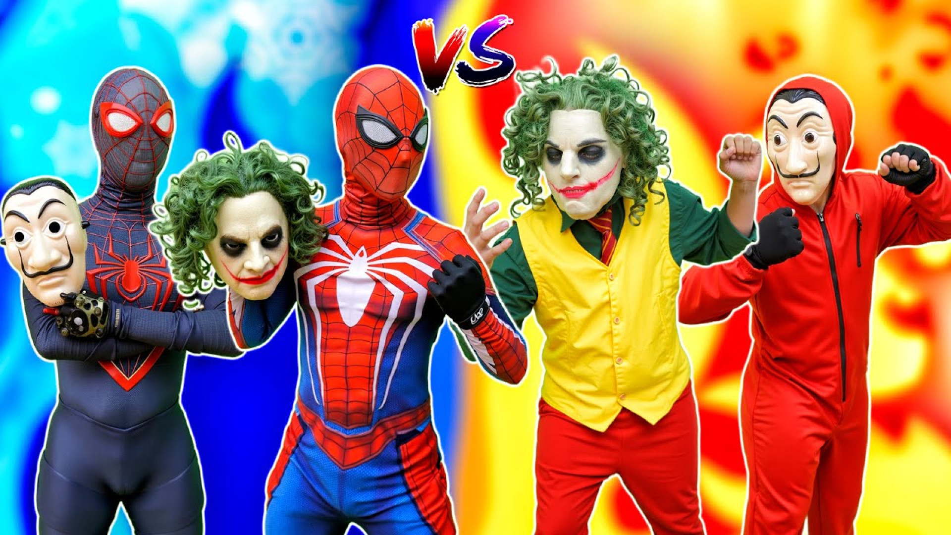 نبرد مرد عنکبوتی اسپایدرمن چال...