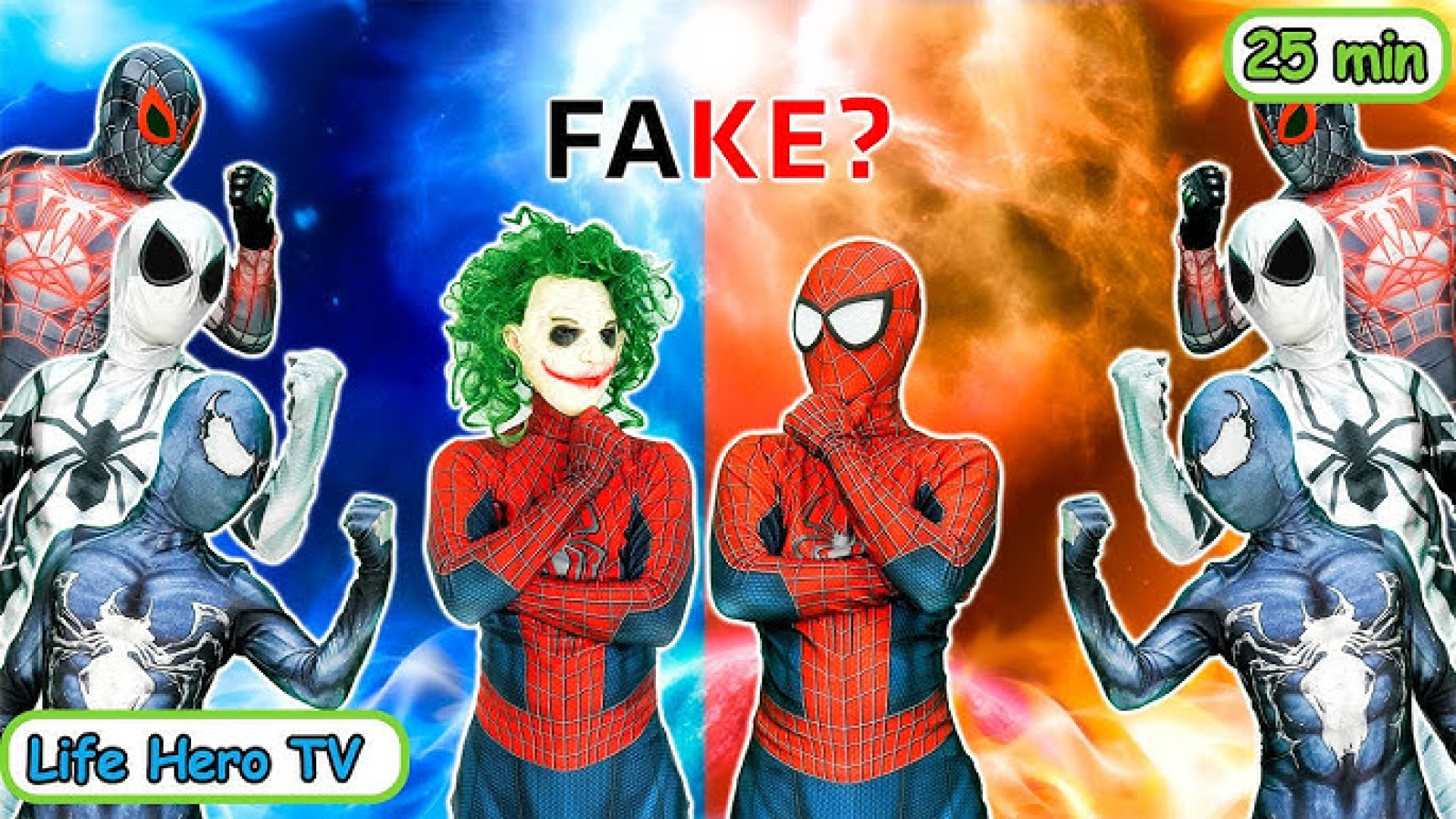 نبرد مرد عنکبوتی اسپایدرمن چال...