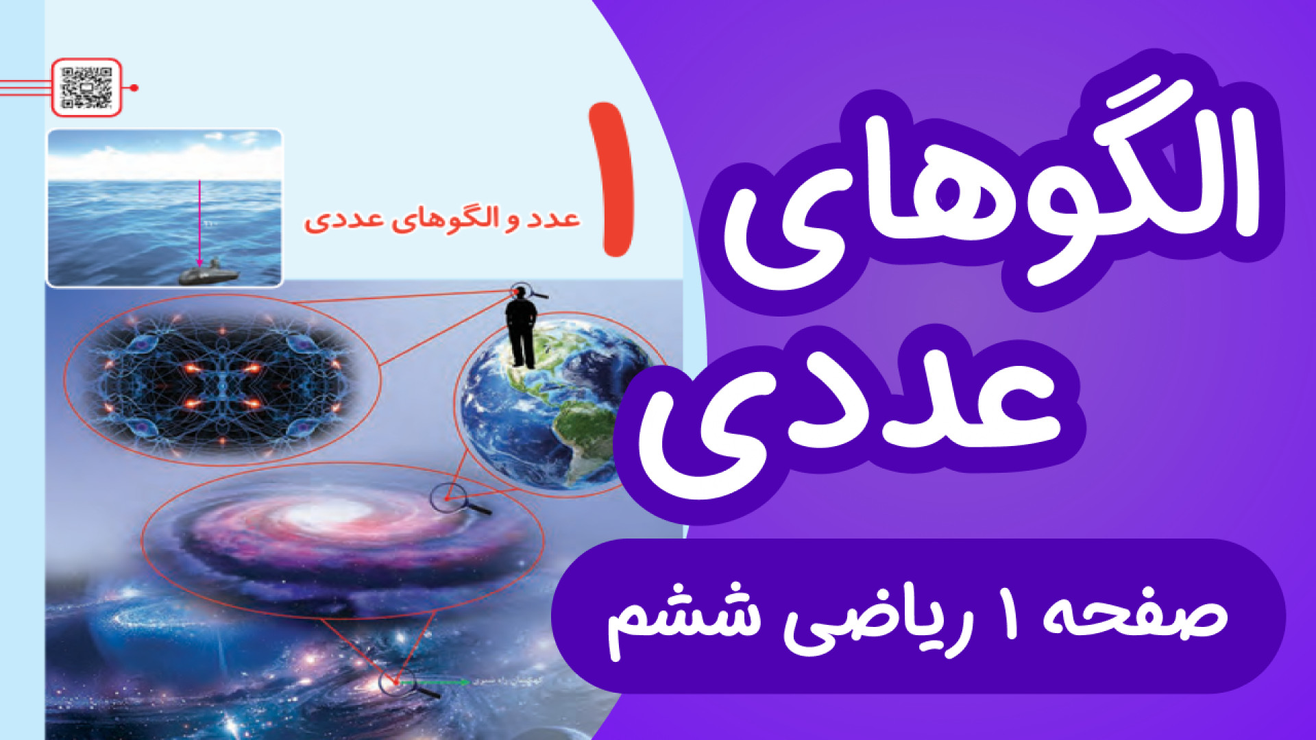 ریاضی ششم ابتدایی صفحه 1، عدد...