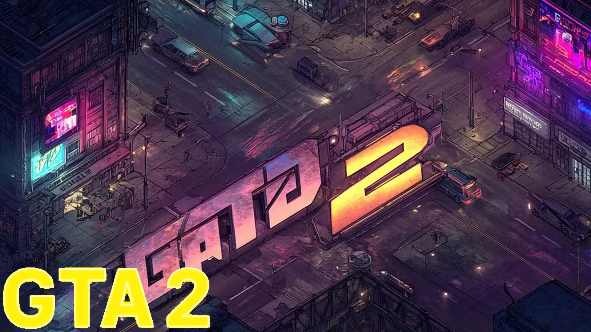 (1) اولین ویدیو از بازی جی تی ای 2 #افسانه ای # بازی جی تی ای 2 (gta GTA 2)