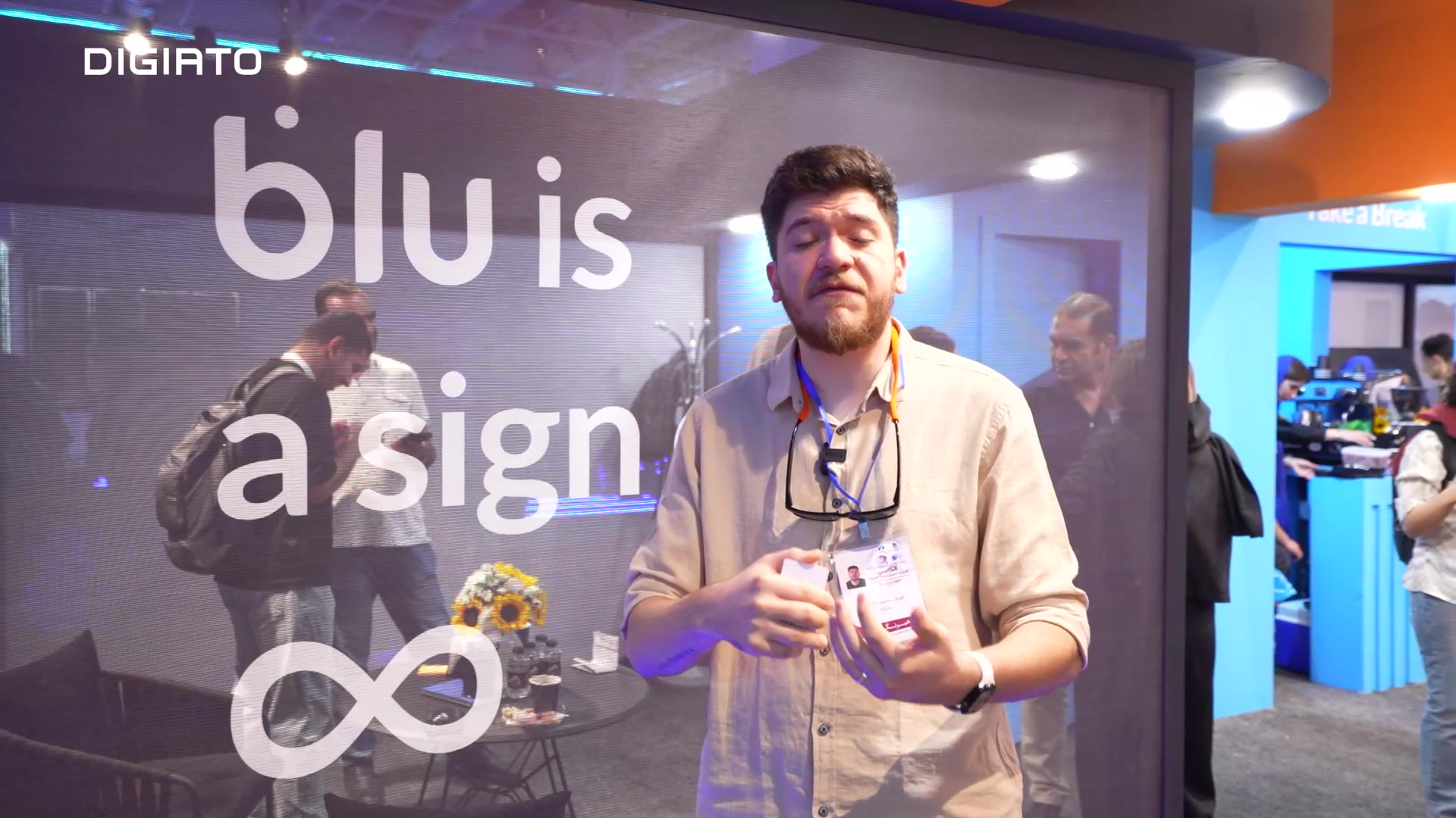 گزارش ویدیویی از غرفه بلو در ن...