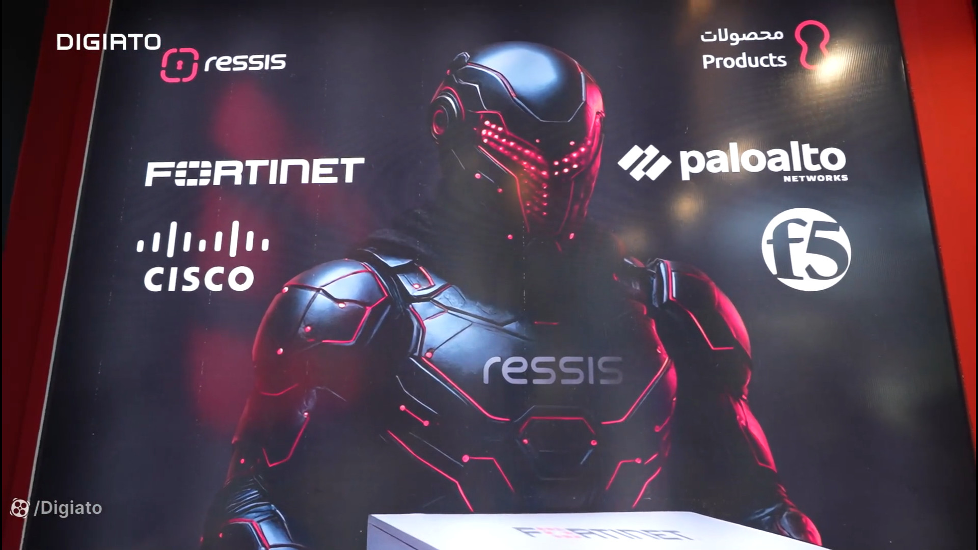 گزارش ویدیویی از غرفه رسیس در...