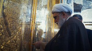 غبارروبی مضجع نورانی امام رضا(...