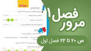 ریاضی چهارم ابتدایی صفحه 20 تا...