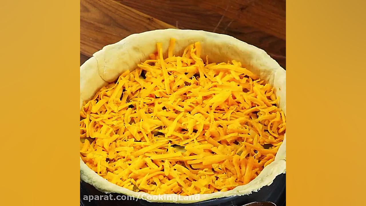 چیز برگر کیک  غذای آلمانی