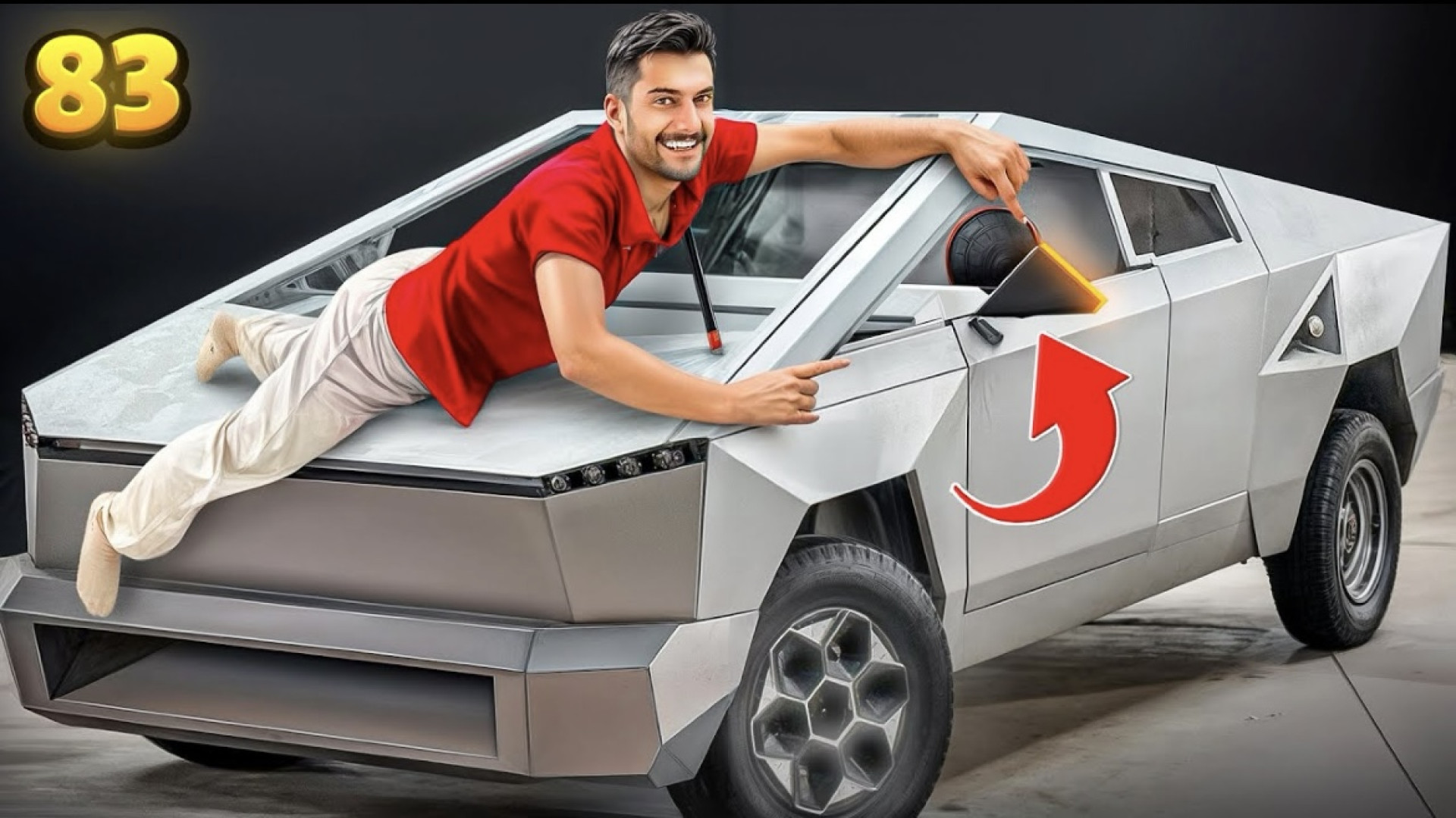 آینه جدید تسلا