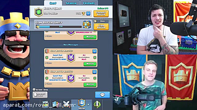 مدل جدید کلن بتل کلش رویال 2