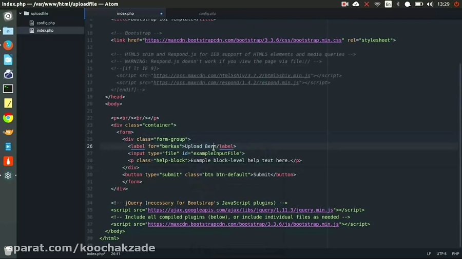 Upload File, View and Delete Using PHP and MySQL