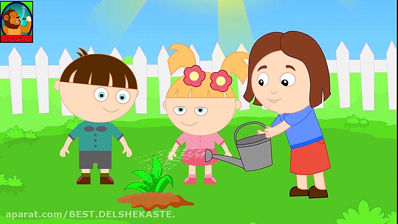 عنکبوت ریزه میزه | Ankaboot Rize Mize | Itsy Bitsy Spider in Farsi زمان848ثانیه