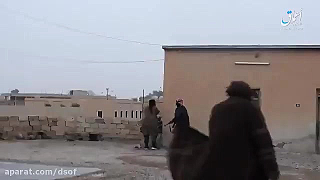 درگیری کردها با داعش در رقه مل...