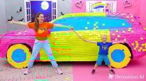 ولاد و نیکی طولانی بازی کارتون...