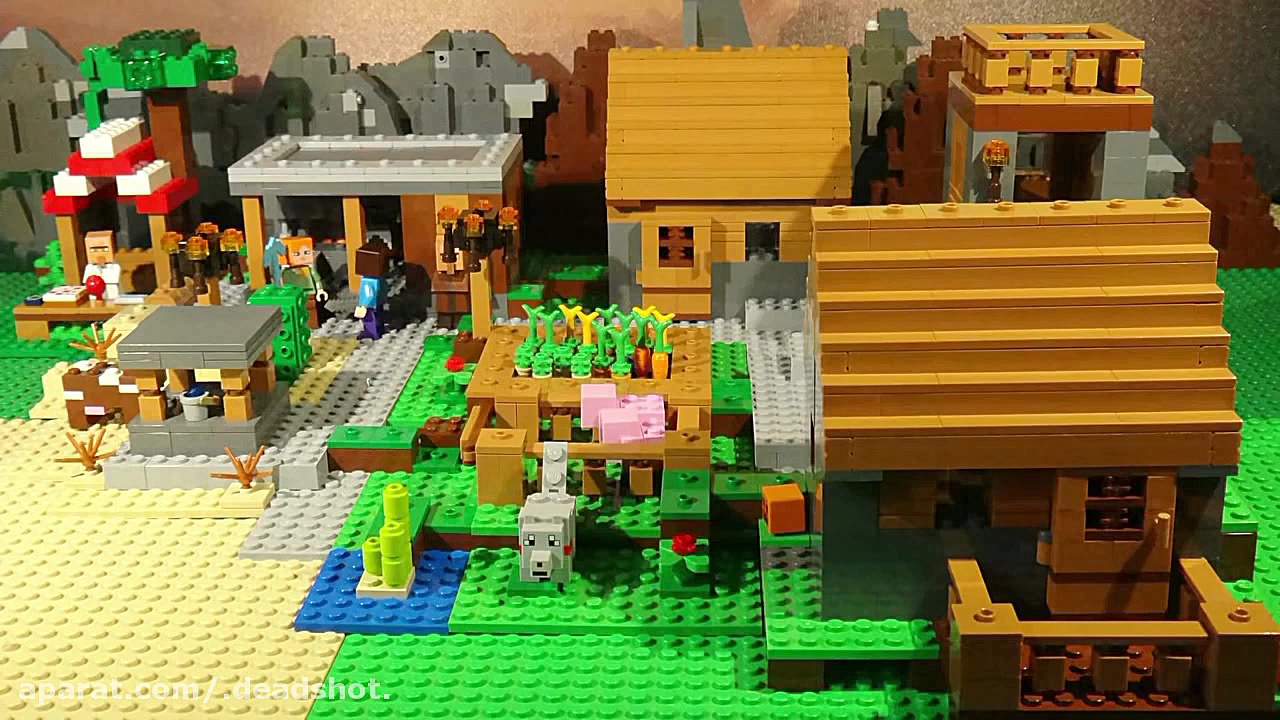 لگو ماینکرفت روستا