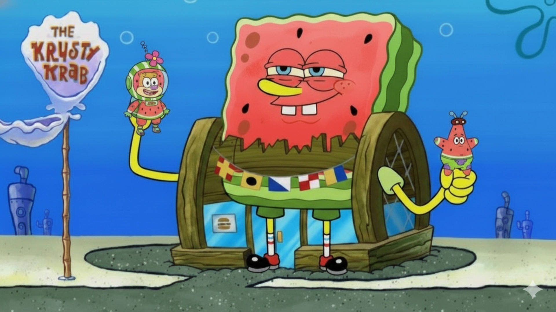 باب اسفنجی دوبله فارسی . انیمی...