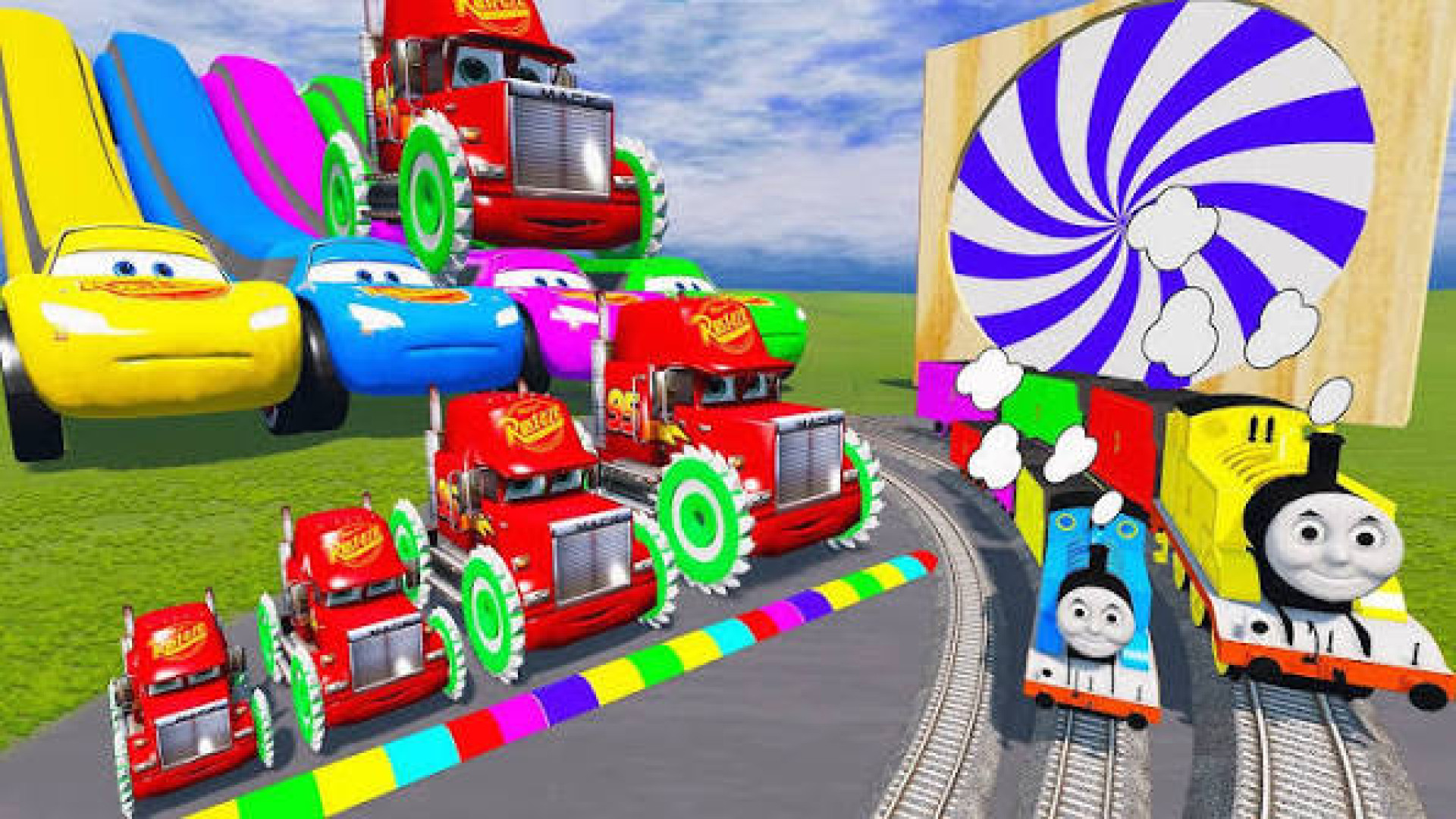 کارتون ماشین بازی جدید ، ماشین...