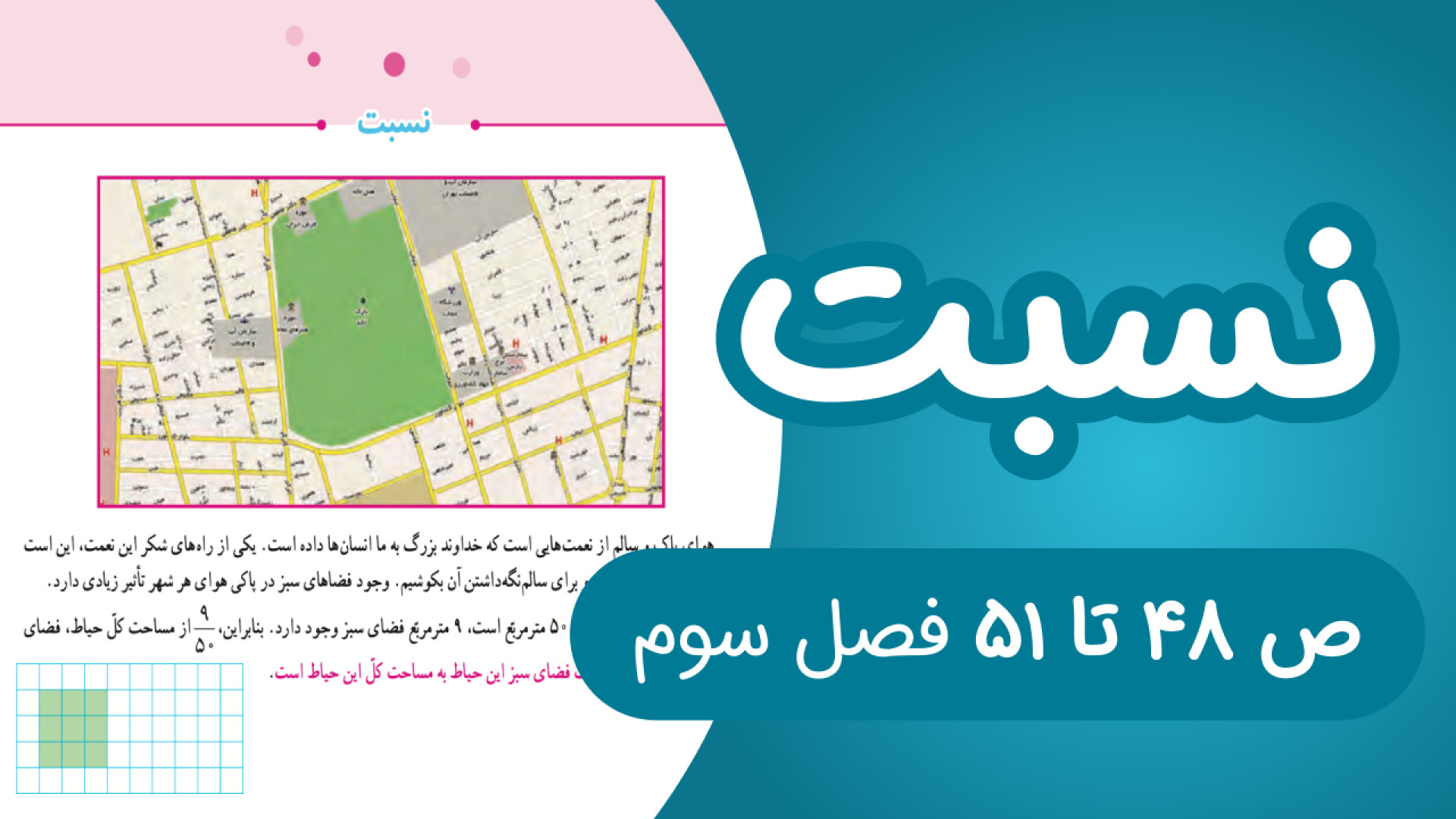 ریاضی پنجم ابتدایی مبحث نسبت ف...