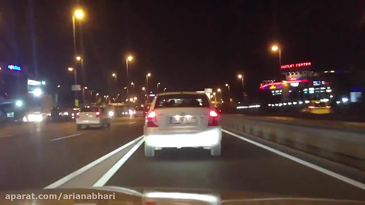 رانندگی و لایی کشی در اتوبان