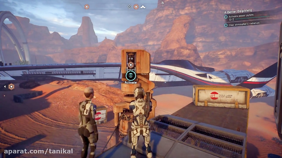 Mass Effect: Andromeda - Exploring Eos With the Nomad Gameplay