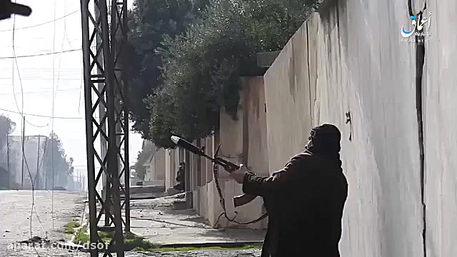 فیلم منتشر شده توسط داعش از نب...