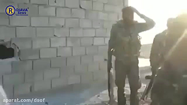 درگیری های کردها با داعش در ری...