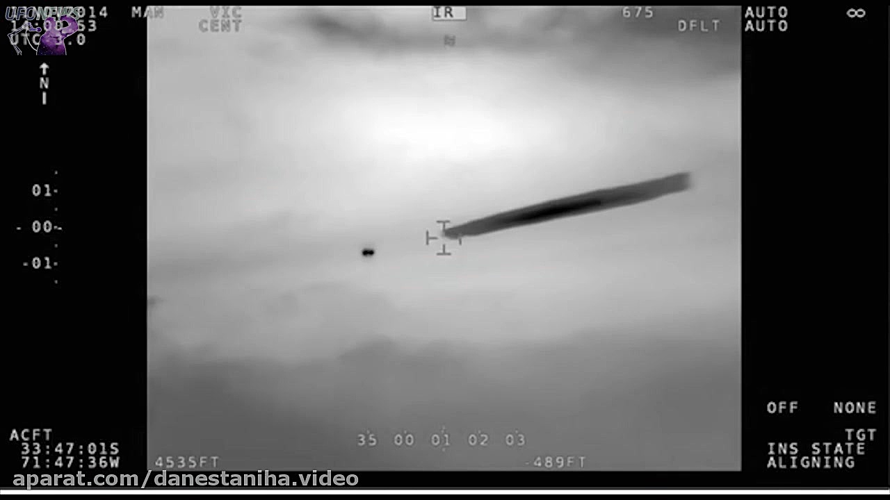 ویدئوی یوفویی که نیروی دریایی...