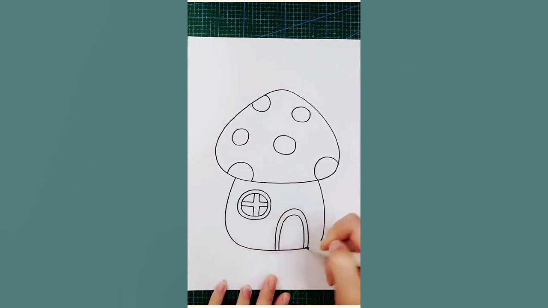 آموزش نقاشی قارچ برای مبتدی‌ها