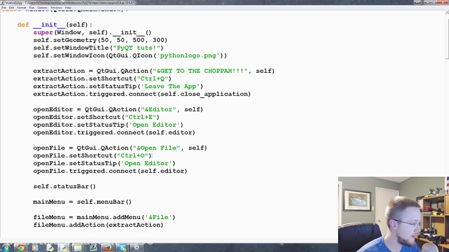 Opening files with file picker - PyQt with Python GUI Programming ...