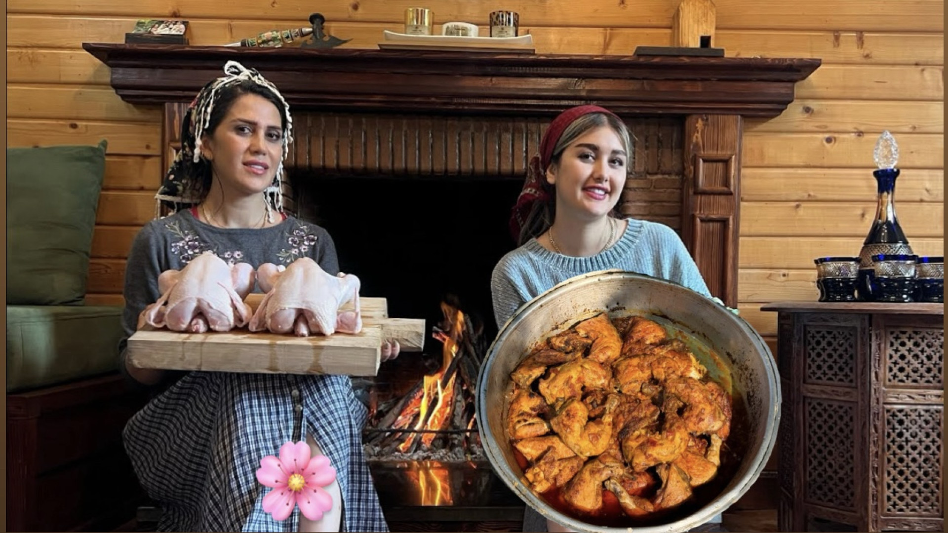 پخت مرغ معروفترین غذای ایرانی...