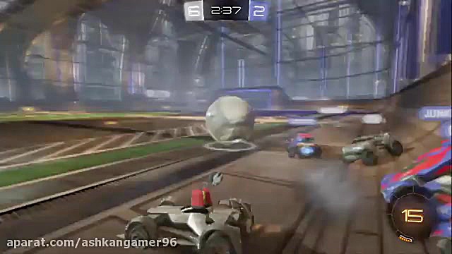 گیم پلی بازی rocket league(پار...