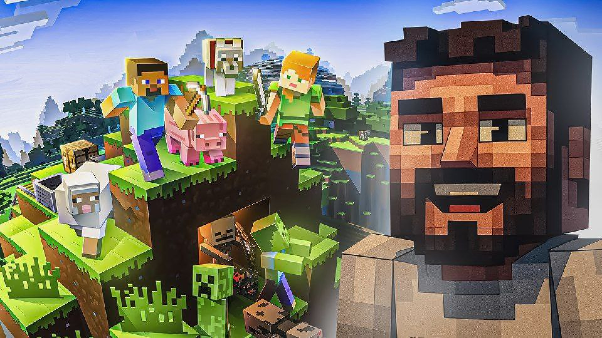 ماینکرافت بهترین ویلیج و بایوم...