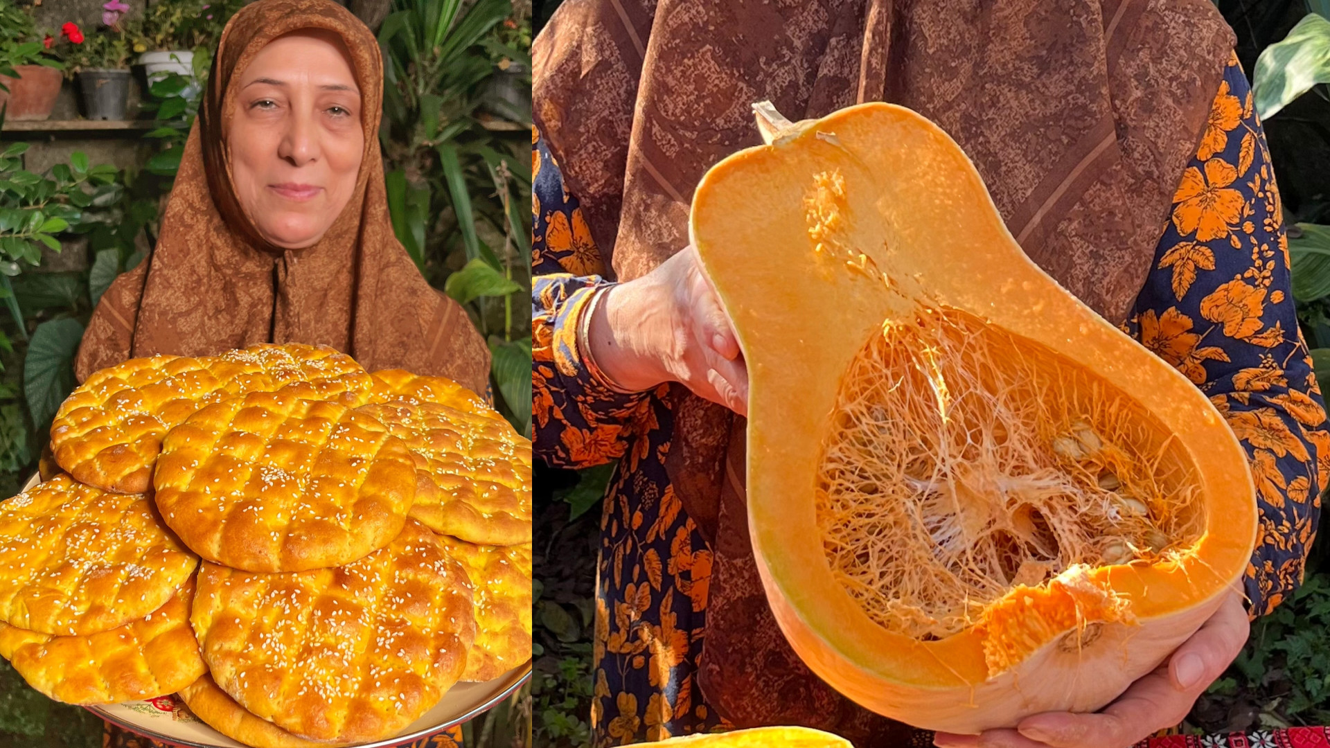 طرز تهیه نان کدو حلوایی با شکو...