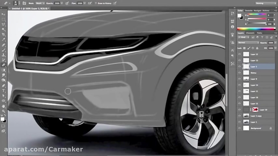 Car Rendering Tutorial