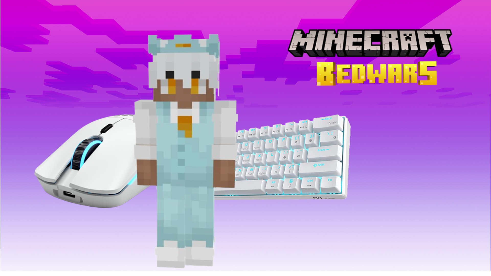 MInecraft PvP And Bedwars HandCam Game Play