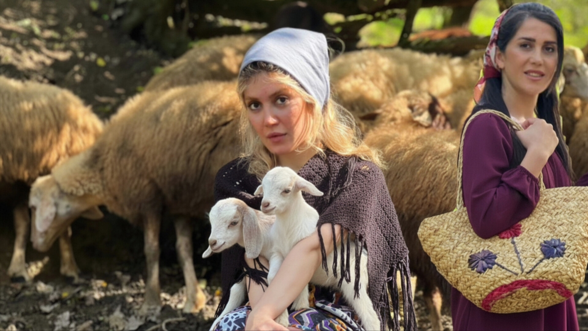 چوپونی و روزمرگی دختران در روس...