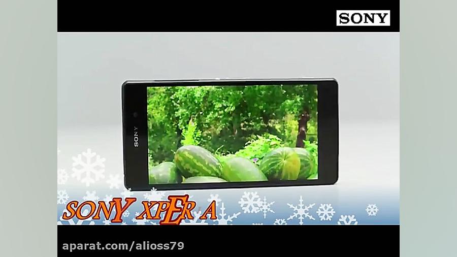 تبلیغ موبایل سونی